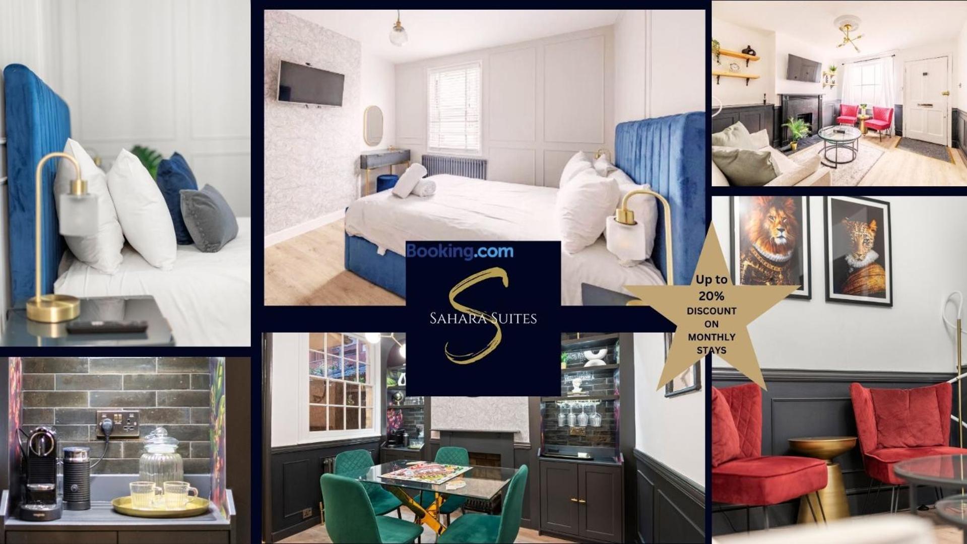 Monthly Escape - Retreat - Centre - Near Castle & Eton - Sleeps 4