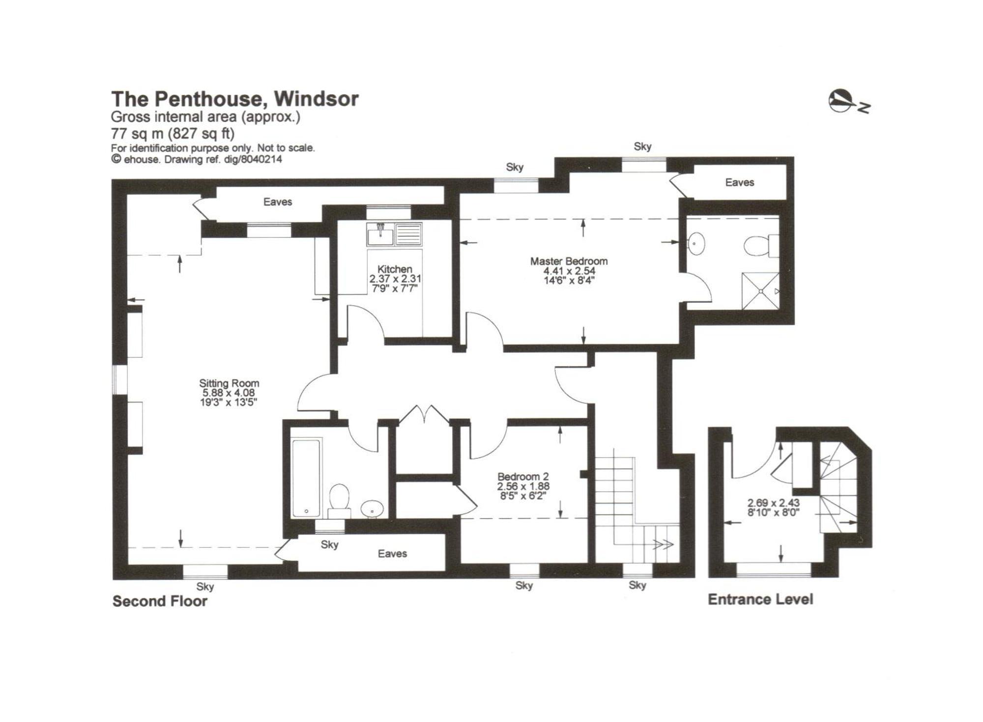 The Courtyard 2 Bedroom Apartments In Central Windsor With Parking *