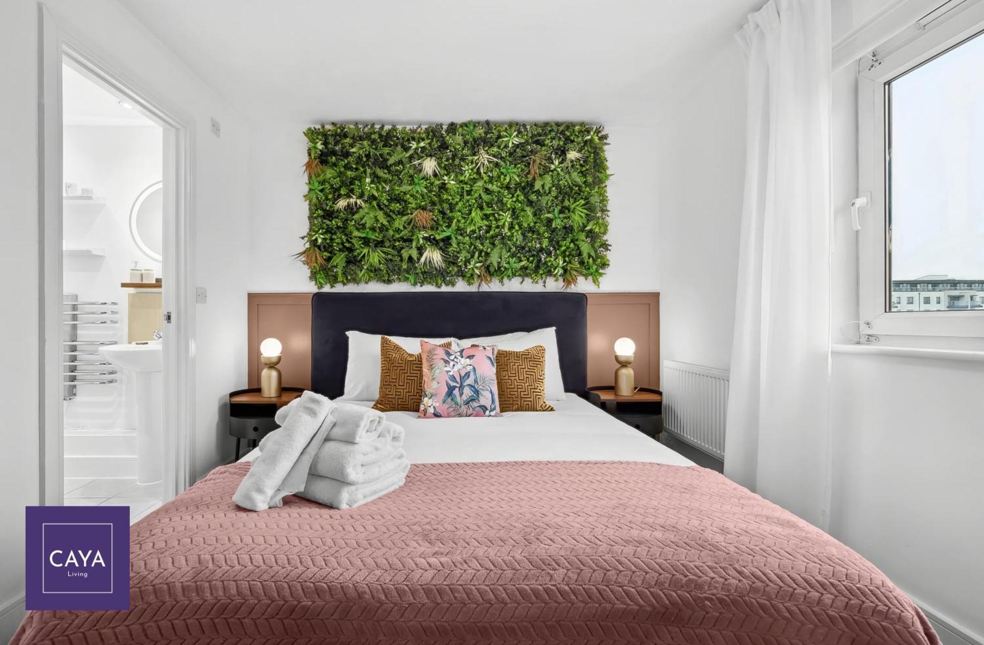 Apartamento Caya Living New Luxe 2br In Berkshire - Legoland - Castle - Heathrow Sleeps 6 - Private Gated Parking