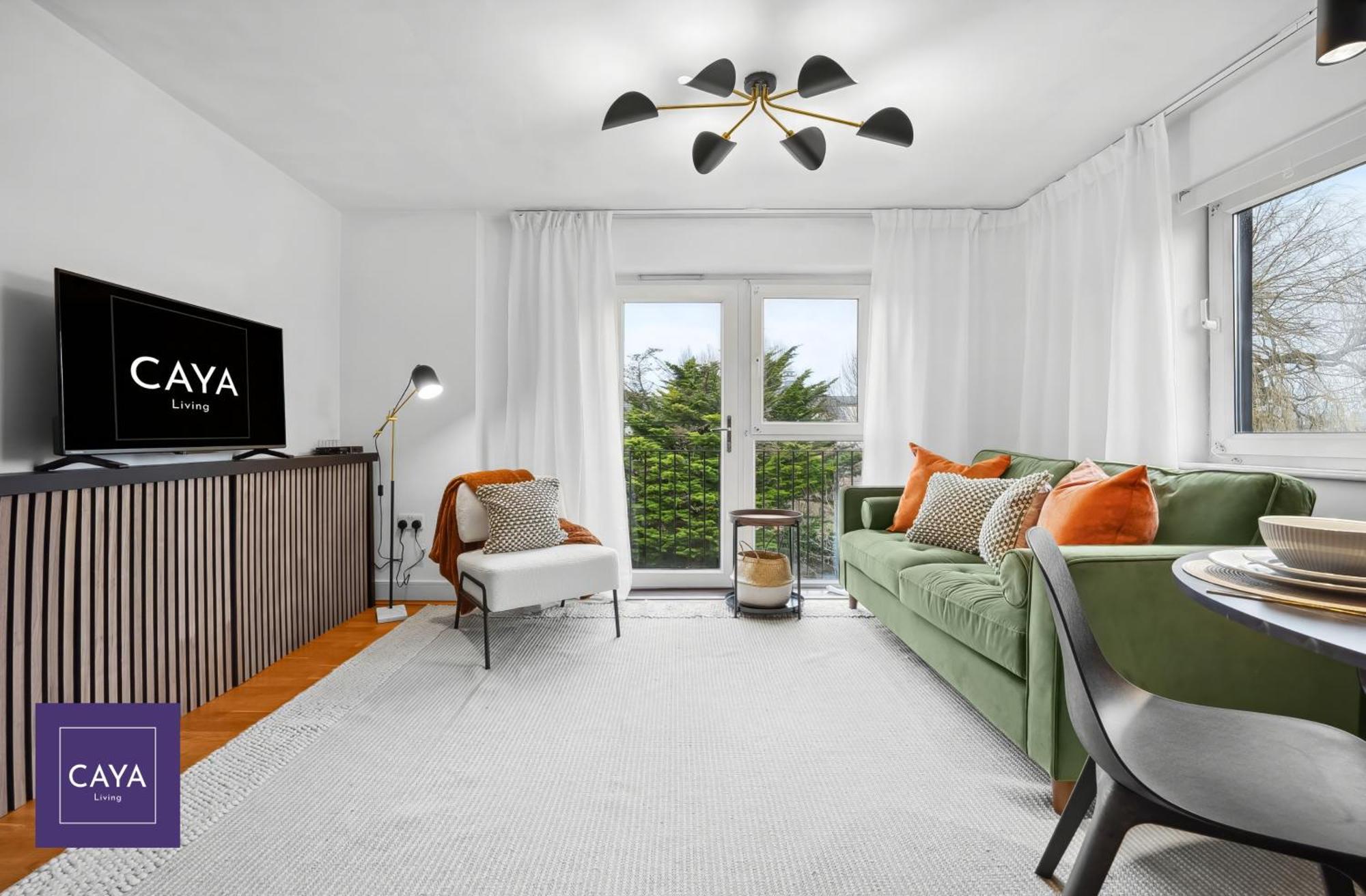 Apartamento Caya Living New Luxe 2br In Berkshire - Legoland - Castle - Heathrow Sleeps 6 - Private Gated Parking