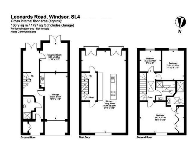 Immaculate Town House With Parking Windsor