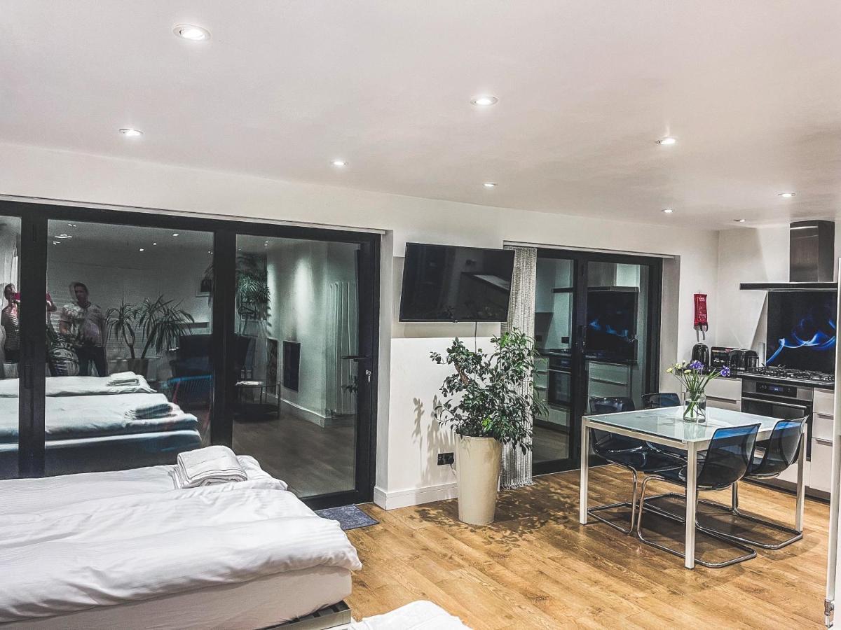 Modern Studio With Private Garden In Apartment