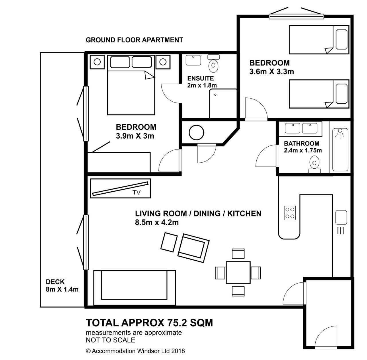 Apartamento Spacious 2-bedroom With Parking In *